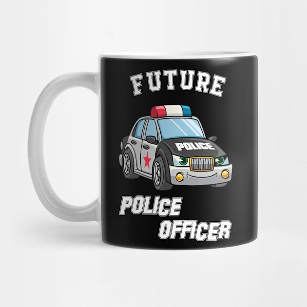 Kids Future Police Officer Fun Novelty by 5StarDesigns